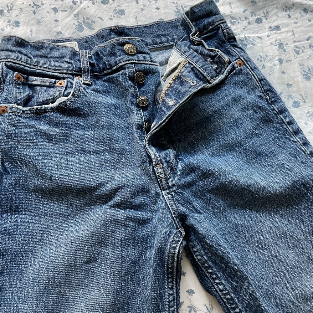 Vintage Gap Cheeky Straight High Rise Jeans